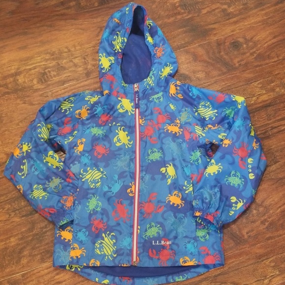 ☔L.L.Bean kids rain jacket - Picture 1 of 5